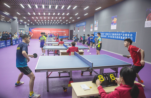 助力全民健身  湖南省“常德商会杯”乒乓球混合团体赛长沙火热开赛